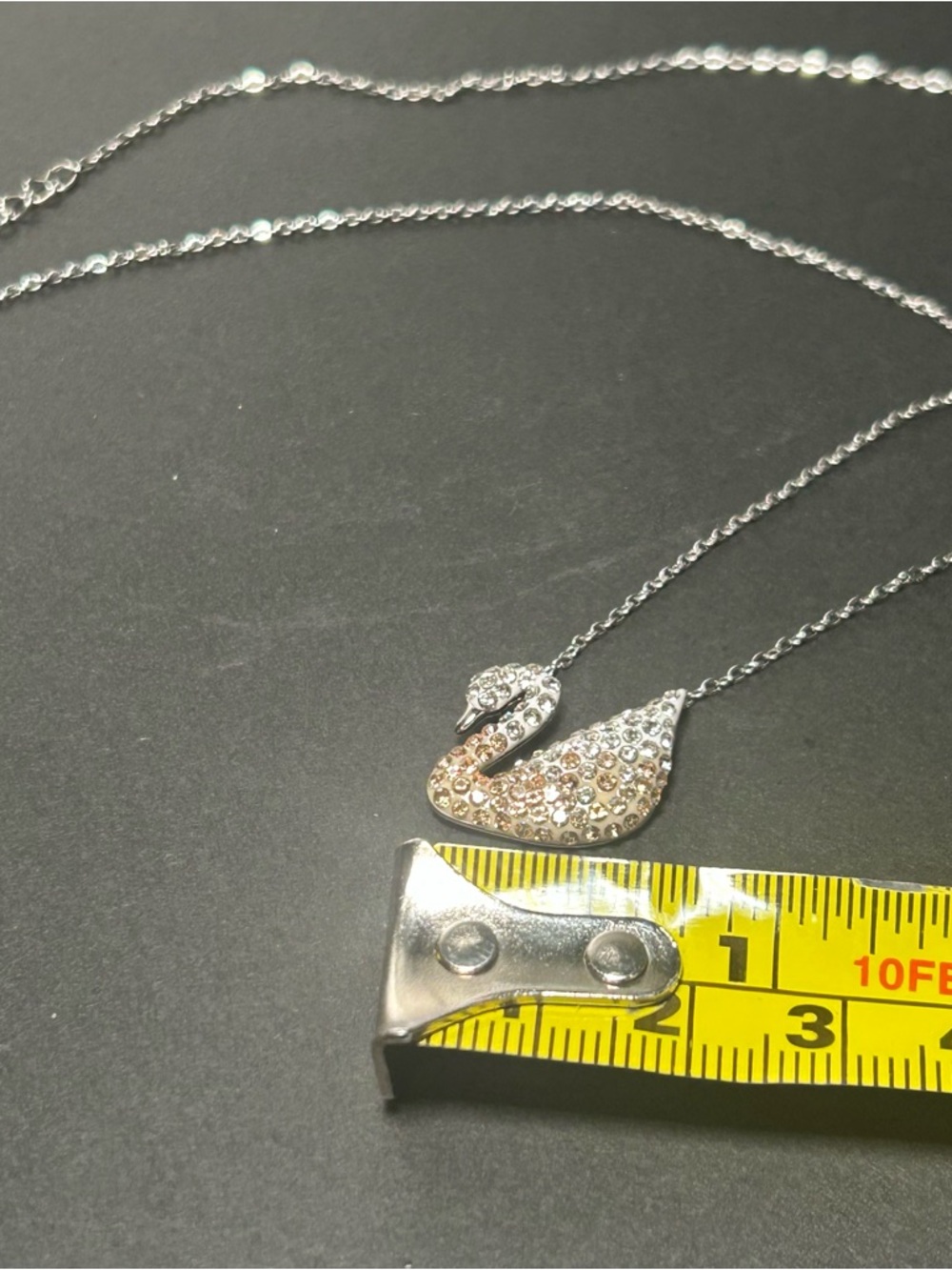 Swarovski Swam Necklace - Picture 10 of 12